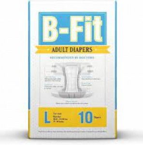 B fit Adult Diapers Large