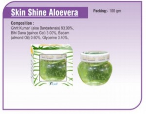 Skin Shine Aloevera         100gm